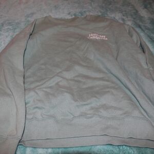 Green Hollister sweatshirt